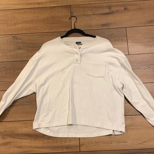 Urban Outfitters Fleece Henley Tee